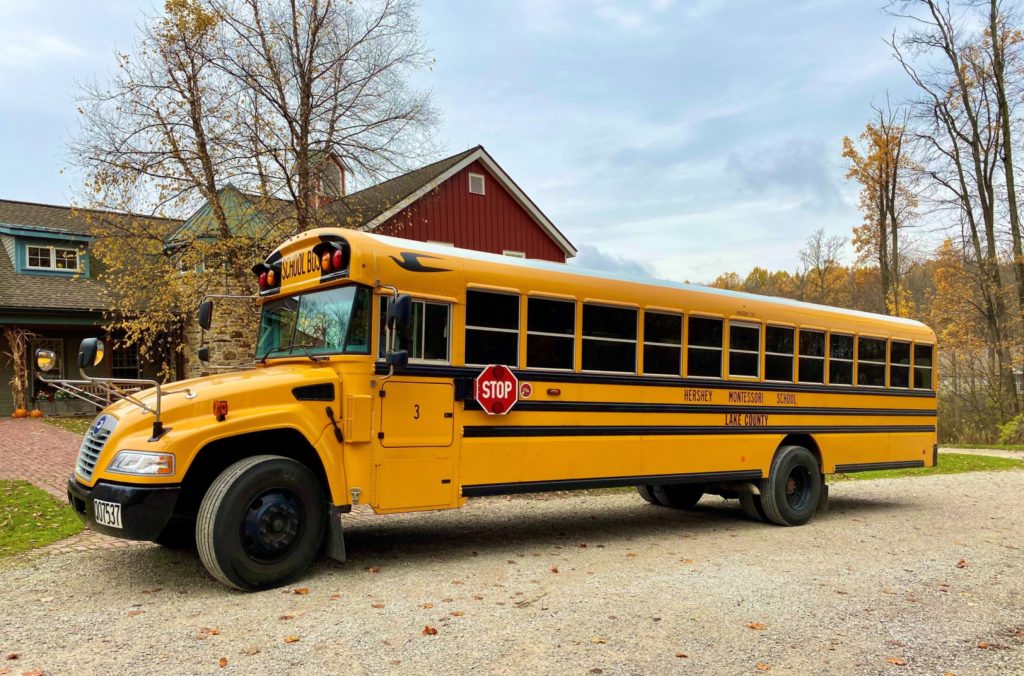 Hershey Montessori School bus - Hershey Montessori