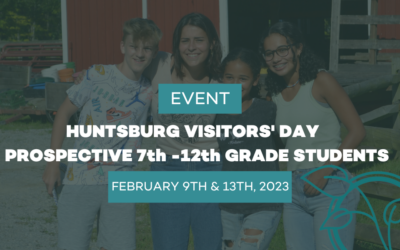 Huntsburg Campus Visitors’ Day on Thursday, February 9th and Monday, February 13th