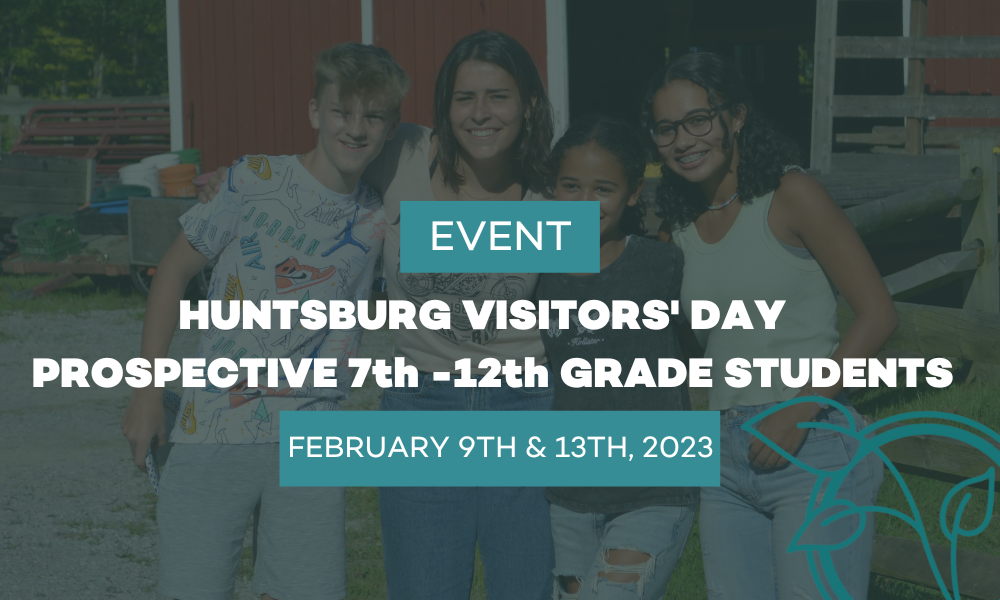 Huntsburg Campus Visitors’ Day on Thursday, February 9th and Monday, February 13th