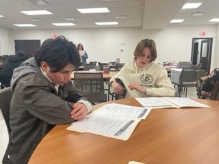 Hershey Spanish Students Volunteer to Tutor at HOLA Math Workshop
