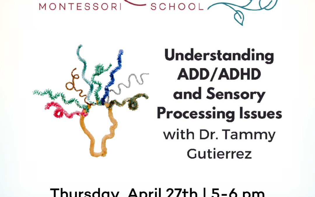 Event: Understanding ADD/ADHD and Sensory Processing Issues